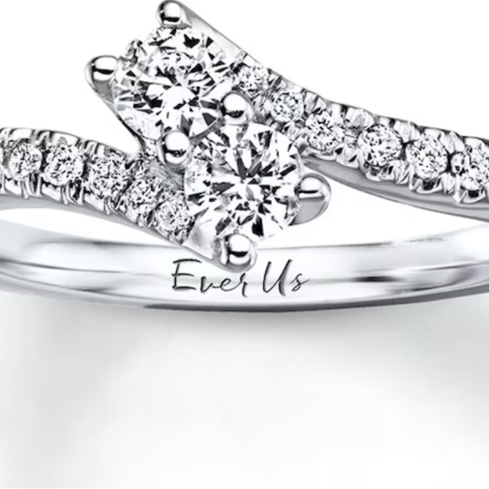 Diamond Engagement ring from Kay jewelry.